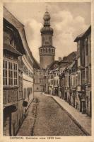 Sopron Kolostor utca, Tűztorony 1870-ben (Rb)