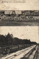 Military WWI, K.u.K. 9. Eisenbahnkompagnie, work train (fa)