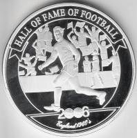 Uganda 2006. 2000Sh Ag "A labdarúgás halhatatlanjainak csarnoka - Anglia 1960-as évek" T:P...