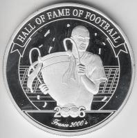 Uganda 2006. 2000Sh Ag "A labdarúgás halhatatlanjainak csarnoka - Franciaország 2000-es évek&qu...