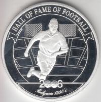 Uganda 2006. 2000Sh Ag "A labdarúgás halhatatlanjainak csarnoka - Bulgária 1990-es évek" T...