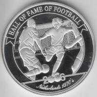 Uganda 2006. 2000Sh Ag "A labdarúgás halhatatlanjainak csarnoka - Hollandia 1970-es évek" ...