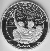 Uganda 2006. 2000Sh Ag "A labdarúgás halhatatlanjainak csarnoka - Brazília 1990-eas évek" ...