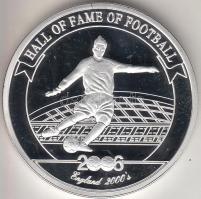 Uganda 2006. 2000Sh Ag "A labdarúgás halhatatlanjainak csarnoka - Anglia 2000-es évek" T:P...