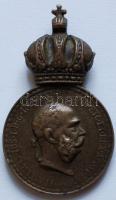 1914-1916. "Bronz Katonai Érdemérem" kitüntetés mellszalag nélkül T:3 Hungary 1914-1916. Medal for Military Merit "Signum Laudis" without ribbon C:F