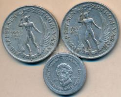 1948. június 11. "Magyar Állami Pénzverő - Budapesti Nemzetközi Vásár" Al emlékérem (32mm)...