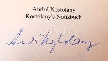 André Kosztolányi: Notizbuch. Seewald Verlag. Stuttgart 1983. Dedikált. Német nyelven