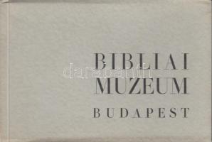 Budapest Bibliai Múzeum, képeslapfüzet 12 lappal