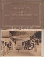 Budapest II. Manréza férfi lelkigyakorlatos ház, leporello füzet 19 lappal