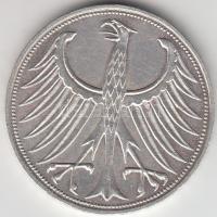 NSZK 1969J 5M Ag T:2
GFR 1969J 5 Mark Ag C:XF