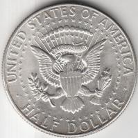 Amerikai Egyesült Államok 1966. 1/2$ Ag "Kennedy" T:2 USA 1966. 1/2 Dollar Ag "Kennedy" C:XF