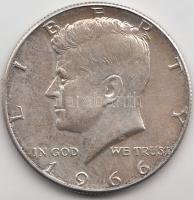 Amerikai Egyesült Államok 1966. 1/2$ Ag "Kennedy" T:2
USA 1966. 1/2 Dollar Ag "Kenned...
