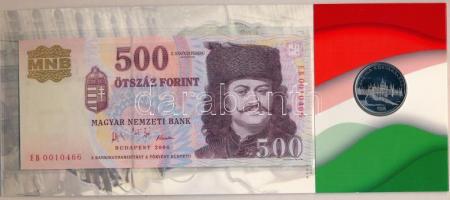 2006. 50Ft "1956-os forradalom" + 500Ft "EB" bankjegy "1956-os forradalom&q...