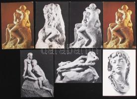 Harsányi Levente: Rodin. 14 db Rodin műveit bemutató képeslap
