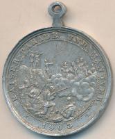 Németország 1903. "II. Vilmos és Auguszta - Császári parádé és manőver" Al emlékérem (32mm...