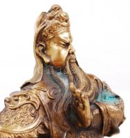 Guang harcos, réz szobor / 
Guang fighter, brass figure, 22cm