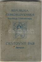 1936 Dunaszerdahely Csehszlovák útlevél