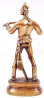 Hadik-huszár, bronz figura / 
Hadik Hussar, bronze figure, 23cm