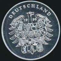 Németország 1996. "Gorch Fock" ezüstözött emlékérem (30mm) T:PP
Germany 1996. "Gorch ...