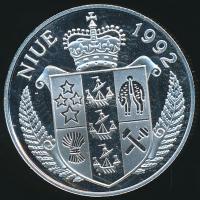 Niue 1992. 5$ Ag "Bounty-hajó" T:PP
Niue 1992. 5 Dollars Ag "ship Bounty" C:PP