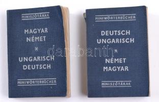 Magyar-német és német-magyar miniszótár / Deutsch-ungarisch, Ungarisch-deutsch, mini dictionaries