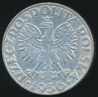 Lengyelország 1936. 5Zl Ag "Gdynia kikötő - 15. évforduló" T:2
Poland 1936. 5 Zlotych Ag &...