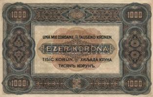 1920. 1000K "Orell Füssli Zürich" T:II szamárfülek