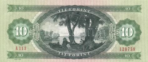 1975. 10Ft (2x) egymás utáni sorszámmal T:I