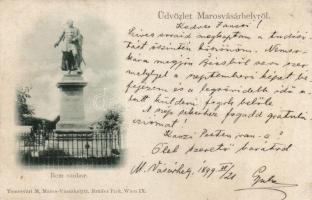 1899 Marosvásárhely Bem statue (fa)