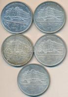 1993. 200Ft Ag "MNB" (5x) T:2