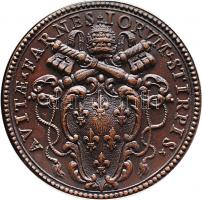 Olaszország / Pápai Állam 1664. "III. Pál pápa" Br emlékérem, szignózatlan Opus Girolamo P...