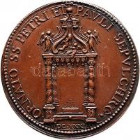 Olaszország / Pápai Állam 1633. "VIII. Orbán pápa / Szent Péter sírja a Vatikáni Bazilikában&qu...