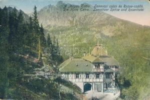 Tátra Lomnic peak, Hotel Rózsa (small tear)