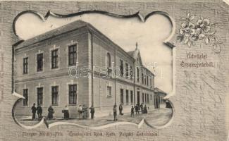 Érsekújvár, girl school of Mihály Flenger (EK)