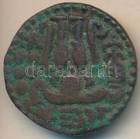 Ceylon(Sri Lanka) ~1200. Massa Kahavanu bronzpénz T:2-
Ceylon(Sri Lanka) ~1200. Massa Kahavanu brass...