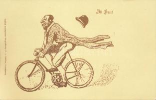 Cycling man, judaica