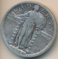 Amerikai Egyesül Államok 1918. 1/4$ Ag "Liberty" T:3
USA 1918. 1/4 Dollar Ag "Liberty...