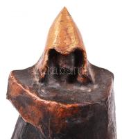 Marton László (1925-2008): Harcos. Bronz, jelzett, m:26 cm