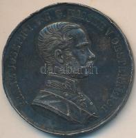 1914. "Ferenc József I. osztályú Ezüst Vitézségi Érem" pótfém kitüntetés szalag és függesztőkarika nélkül T:2- Hungary 1914. "Franz Joseph - Medal for Bravery Ist class" metal decoration without suspension ring and ribbon C:VF