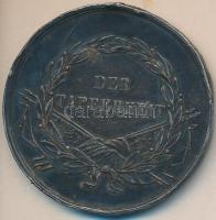 1914. "Ferenc József I. osztályú Ezüst Vitézségi Érem" pótfém kitüntetés szalag és függesz...