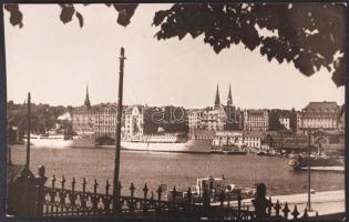 1952 Szabó László sakknagymester által írt képeslap