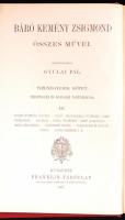 Báró Kemény Zsigmond Összes Művei IX-XI.: Történelmi és irodalmi tanulmányok I-III. Kiad. Gyulai Pál...