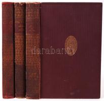 Gustav Freytag: Tartozik és követel I-III. Ford. Fülöp Zsigmond. Bp., 1928, Nova. Kiadói, aranyozott...