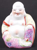 Nevető Buddha, kézzel festett /  Laughing Buddha, hand painted, 10cm