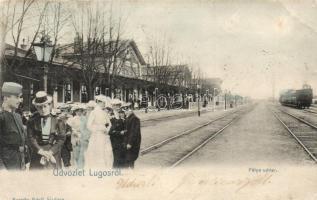 Lugos railway station (fa)