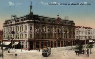 Temesvár Bonnáz and Kossuth street, tram (EK)