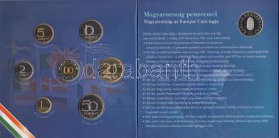 2004. 1Ft-100Ft 8klf db, szettben, benne 50Ft "Magyarország az EU tagja". Csak 7000db! T:PP