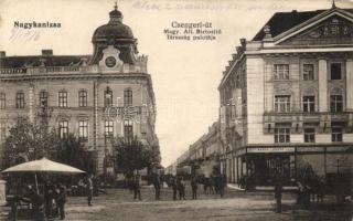 Nagykanizsa Csengeri út, a Magyar Általános Biztosító Társaság palotája, Barta és Fürst üzlete