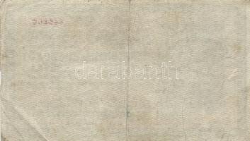 1918. 25K (2xklf) hullámos hátlap, 3000 feletti sorozatszám T:III