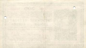 1918. 200K "A 2009" sima hátlap, lyukasztva T:III